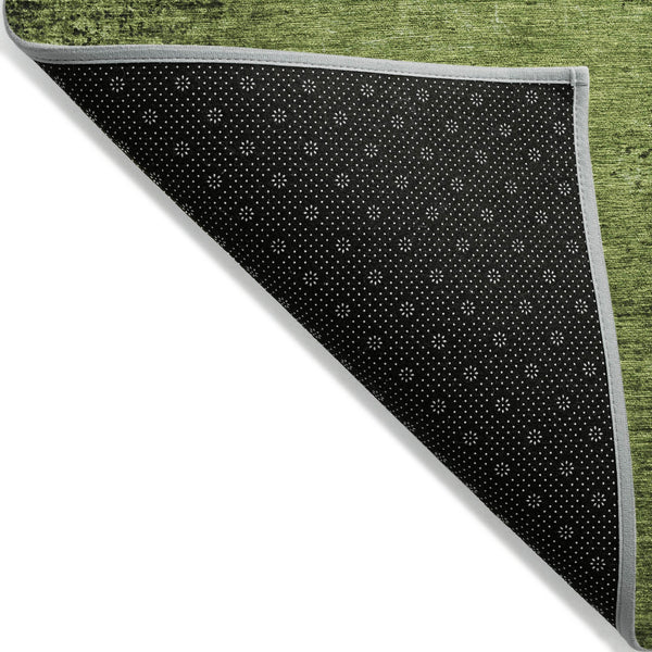 Homeroots 8' Runner Stylish Abstract Washable Non-skid Indoor Outdoor Rug For Kids And Pets - Stain Resistant 5' X 8' Polyester 562699