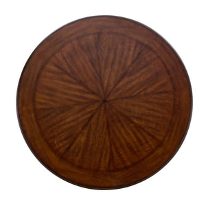 English Elm Christopher Knight Home® - Round Mid-Century Dining Table with Hairpin Metal Legs and Open Shelf, Seats Four Comfortably Brown N771P205332W