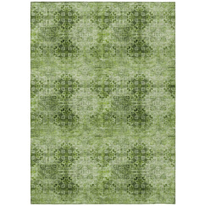 HomeRoots 5' Elegant Eggplant Floral Medallion Area Rug – Washable, Non-Skid, Ideal for Indoor & Outdoor Use 8' X 10' 562977