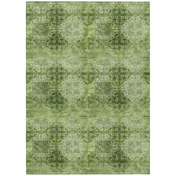 HomeRoots 5' Elegant Eggplant Floral Medallion Area Rug – Washable, Non-Skid, Ideal for Indoor & Outdoor Use 8' X 10' 562977