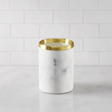 Croscill Corsica Glam/Luxury Gold Marbled Resin Tumbler CC71-0039 Gold