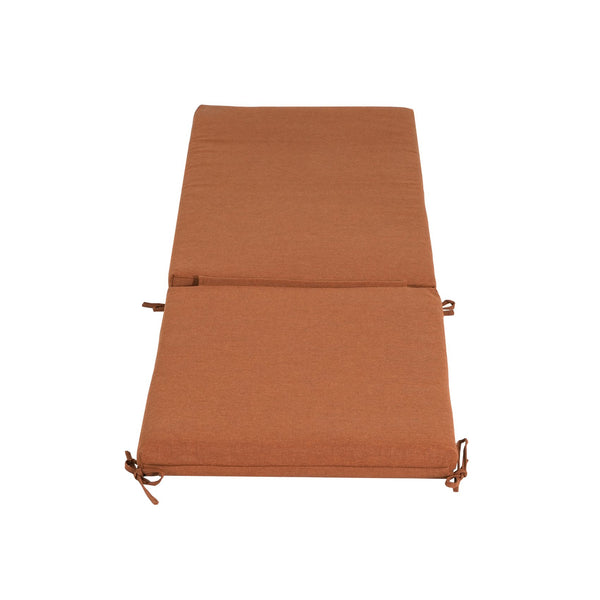 English Elm Christopher Knight Home® - Noah Outdoor Chaise Lounge Cushion - Bright Orange, Weather-Resistant, Durable Foam For Comfort N775P291468O
