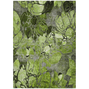 Homeroots 2' Abstract Washable Indoor Outdoor Runner Rug – Stylish Artistry For Your Living Space And More! 3' X 5' Polyester 563037