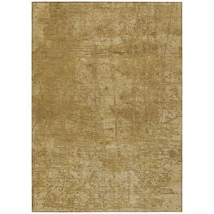 HomeRoots 5' Tan Abstract Area Rug - Washable, Non-Skid, Versatile Design for Indoor & Outdoor Spaces 5' X 8' 563083