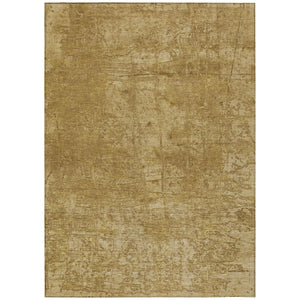 Homeroots 9' X 12' Tan Abstract Washable Non Skid Indoor Outdoor Area Rug Beige Polyester 563086