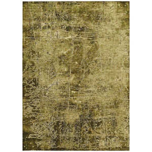 Homeroots 8' Runner Stylish Tan Abstract Washable Non-skid Indoor Outdoor Rug For Kids And Pets’ Safety 3' X 5' Polyester 563091