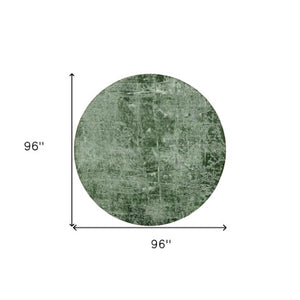 Homeroots 8' Runner Stylish Tan Abstract Washable Non-skid Indoor Outdoor Rug For Kids And Pets’ Safety 8' Round Polyester 563102