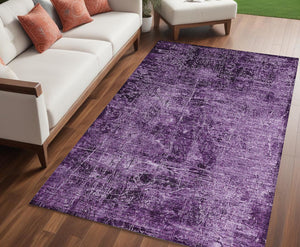 Homeroots 8' Runner Stylish Tan Abstract Washable Non-skid Indoor Outdoor Rug For Kids And Pets’ Safety 5' X 8' Polyester 563146