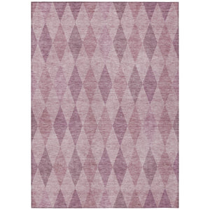 HomeRoots 5' Geometric Beige, Taupe, and Brown Area Rug - Stylish, Washable, Non-Skid for Indoor & Outdoor Use 8' X 10' 563229