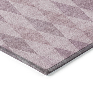 HomeRoots 5' Geometric Beige, Taupe, and Brown Area Rug - Stylish, Washable, Non-Skid for Indoor & Outdoor Use 10' X 14' 563231