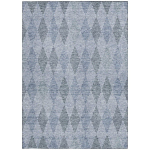 Homeroots 3' Stylish Beige Taupe And Brown Geometric Indoor Outdoor Area Rug – Washable & Non Skid Design 3' X 5' Polyester 563235