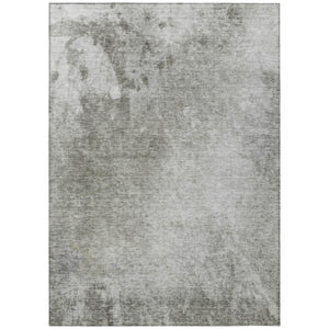 HomeRoots 10' Gray Abstract Washable Area Rug – Stylish, Durable Design for Indoor & Outdoor Spaces 10' X 14' 563303