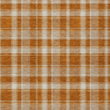 Homeroots 10' X 14' Orange And Ivory Plaid Vacuum Or Hose Rinse Non Skid Indoor Outdoor Area Rug Paprika Polyester 563384