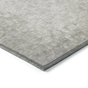 Homeroots 8' X 10' Beige Washable Non Skid Indoor Outdoor Area Rug Beige Polyester 563490