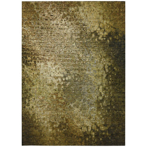 HomeRoots 5' Beige Washable Non-Skid Area Rug for Indoor & Outdoor Spaces - Stain Resistant, Easy Care Comfort 8' X 10' 563508