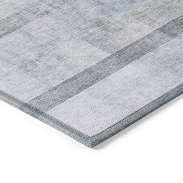 HomeRoots 5' Brown Ombre Washable Area Rug - Stylish Non-Skid Design for Indoor and Outdoor Use, Easy Care 9' X 12' 563653