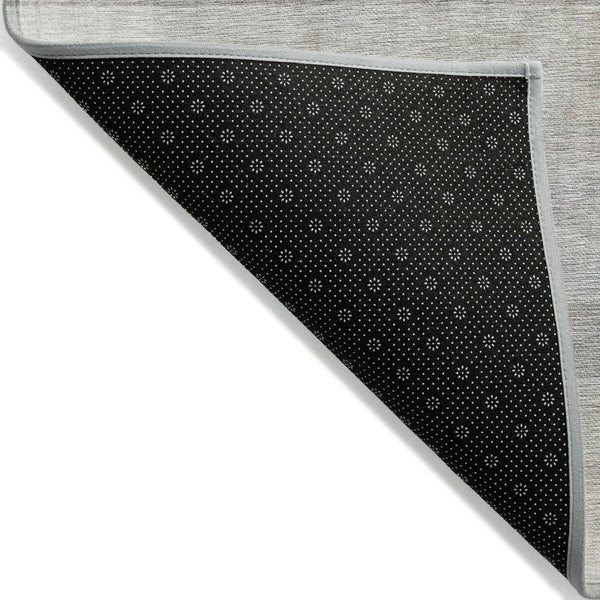 HomeRoots 5' Brown Ombre Washable Area Rug - Stylish Non-Skid Design for Indoor and Outdoor Use, Easy Care 5' X 8' 563677