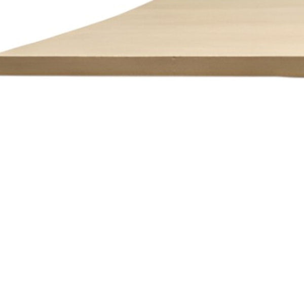 HomeRoots 96" Rustic Solid Wood Pedestal Dining Table - Seats 8, Distressed Finish, Farmhouse Charm & Durability 563910