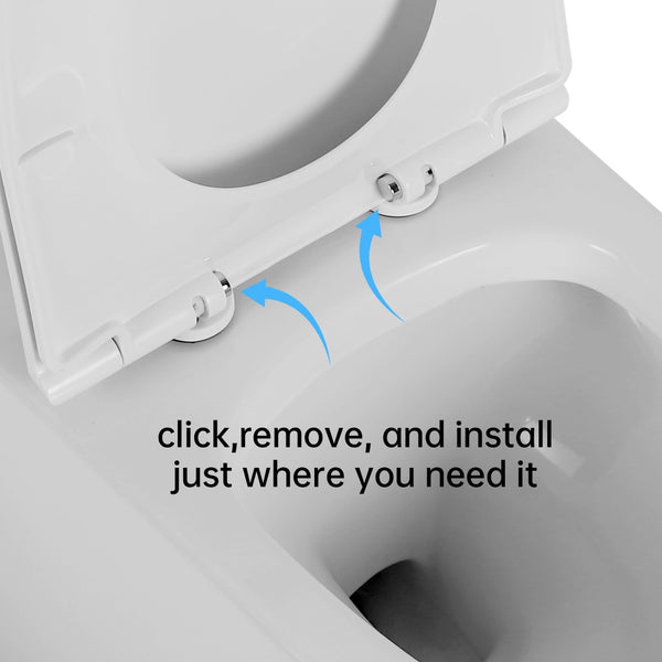 English Elm 1.1/1.6 Gpf Skirted One-piece Elongated Ceramic Toilet with Soft Close Seat Watersense B2724P246932