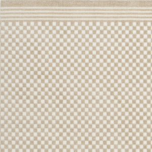 Homeroots 5' X 7' Beige Geometric Area Rug  Polypropylene 564022