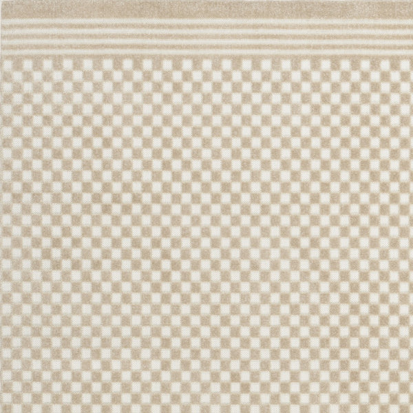 Homeroots 5' X 7' Beige Geometric Area Rug  Polypropylene 564022