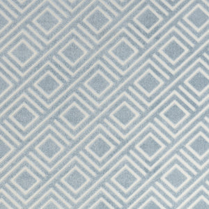 Homeroots 5' X 7' Blue Geometric Area Rug  Polypropylene 564026