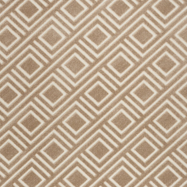 Homeroots 5' X 7' Brown Geometric Area Rug  Polypropylene 564028