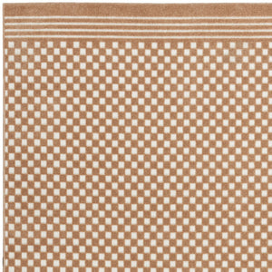 Homeroots 5' X 7' Brown Geometric Area Rug  Polypropylene 564029
