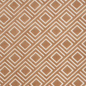 Homeroots 5' X 7' Brown Geometric Area Rug  Polypropylene 564030