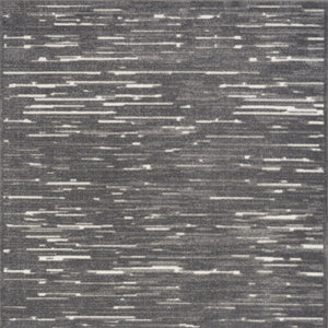 Homeroots 5' X 7' Gray Geometric Area Rug  Polypropylene 564034