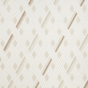 Homeroots 5' X 7' Cream Geometric Area Rug  Polypropylene 564037