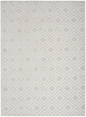 Homeroots 5' X 7' Gray Geometric Area Rug  Polypropylene 564042