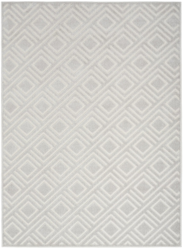 Homeroots 5' X 7' Gray Geometric Area Rug  Polypropylene 564042