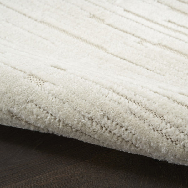 HomeRoots 7' Beige Geometric Area Rug - Elevate Your Space with Modern Style and Durable Everyday Performance 7' X 9' 564090