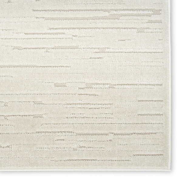 HomeRoots 7' Beige Geometric Area Rug - Elevate Your Space with Modern Style and Durable Everyday Performance 7' X 9' 564090