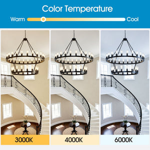 English Elm 47.24 Inch Matte Black Wagon Wheel Chandelier 36 Light Farmhouse Metal Fixture W5008P389243