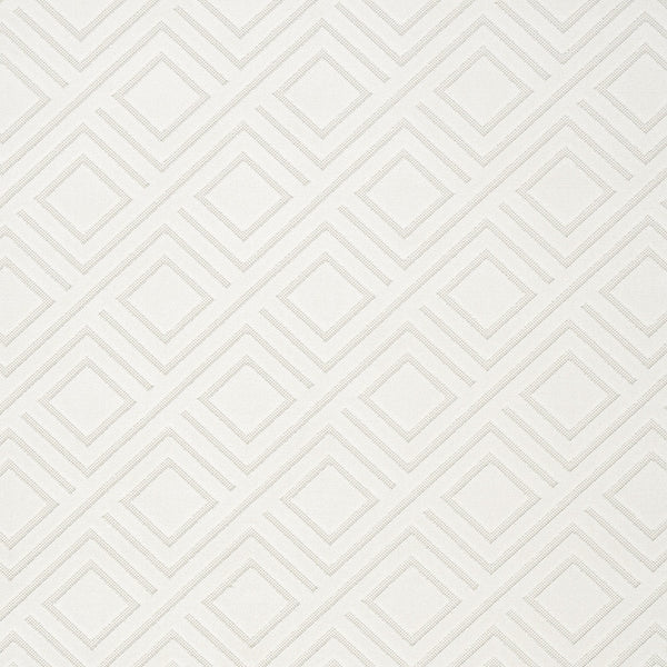 Homeroots 7' X 9' Cream Geometric Area Rug  Polypropylene 564108