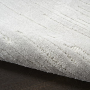 HomeRoots 7' Modern Gray Geometric Area Rug - Stylish Foundation for Living Rooms, Offices, or Dining Spaces 7' X 9' 564109