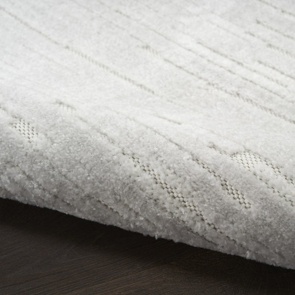 HomeRoots 7' Modern Gray Geometric Area Rug - Stylish Foundation for Living Rooms, Offices, or Dining Spaces 7' X 9' 564109
