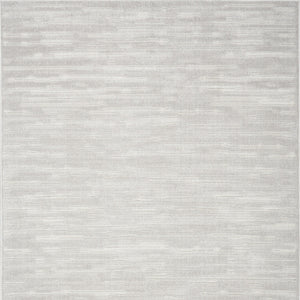 Homeroots 7' X 9' Gray Geometric Area Rug  Polypropylene 564109