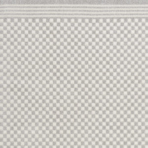 Homeroots 7' X 9' Gray Geometric Area Rug  Polypropylene 564110