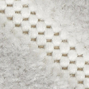 HomeRoots 7' Gray Geometric Area Rug – Modern Design, Perfect for High-Traffic Spaces, Easy Maintenance & Style 7' X 9' 564111