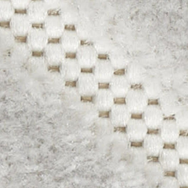 HomeRoots 7' Gray Geometric Area Rug – Modern Design, Perfect for High-Traffic Spaces, Easy Maintenance & Style 7' X 9' 564111