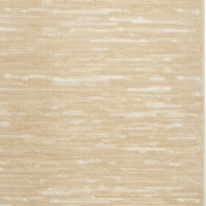 Homeroots 7' X 9' Tan Geometric Area Rug  Polypropylene 564112