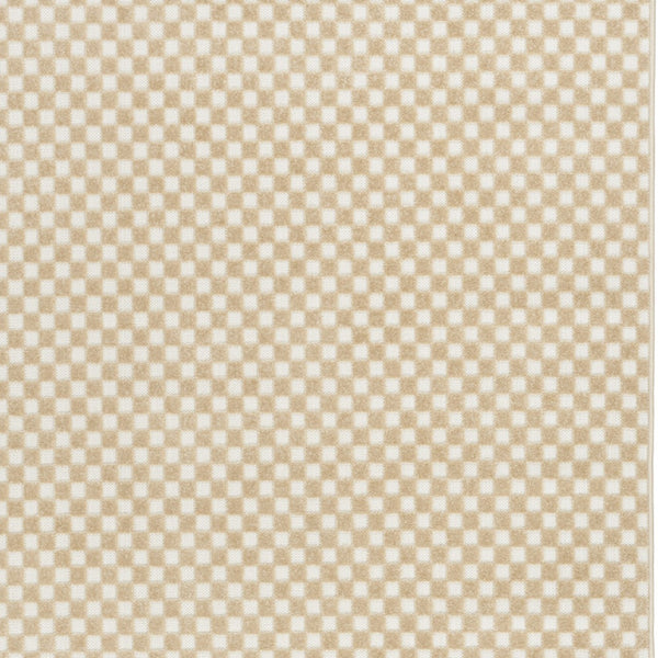 Homeroots 7' X 9' Tan Geometric Area Rug  Polypropylene 564113
