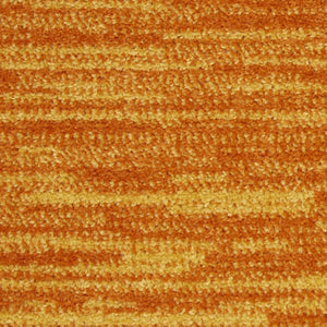 HomeRoots 18' Orange And Yellow Indoor Outdoor Runner Rug - Vibrant, Weather-Resistant for Hallways & Patios 564165