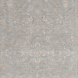 Homeroots 8' X 10' Blue Floral Power Loom Distressed Area Rug With Fringe  Polyester 564167