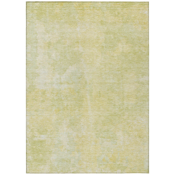 Homeroots 5' X 8' Gold Abstract Washable Non Skid Indoor Outdoor Area Rug Gold Polyester 564255