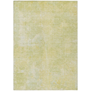 HomeRoots 5' Green Abstract Washable Area Rug - Stylish Indoor/Outdoor Design, Durable & Easy to Clean 9' X 12' 564258