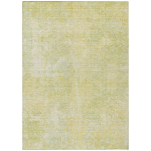 Homeroots 10' X 14' Gold Abstract Washable Non Skid Indoor Outdoor Area Rug Gold Polyester 564259